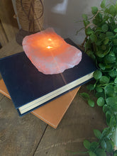 Load image into Gallery viewer, Rose Quartz tea light Candle Holder