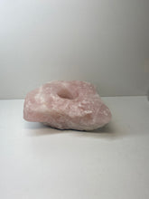 Load image into Gallery viewer, Rose Quartz tea light Candle Holder