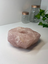 Load image into Gallery viewer, Rose Quartz tea light Candle Holder 88