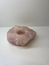 Load image into Gallery viewer, Rose Quartz tea light Candle Holder 88