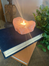Load image into Gallery viewer, Rose Quartz tea light Candle Holder 89