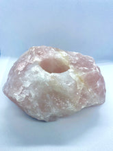 Load image into Gallery viewer, Rose Quartz Candle Holder