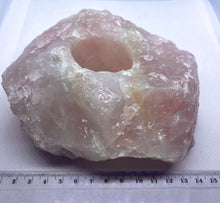 Load image into Gallery viewer, Rose Quartz Candle Holder