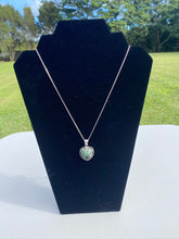 Load image into Gallery viewer, Seraphenite pendant set in sterling silver - necklace