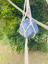 Load image into Gallery viewer, Sodalite Macrame wall hanging