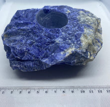 Load image into Gallery viewer, Sodalite Candle Holder