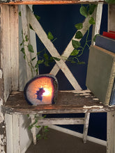 Load image into Gallery viewer, Teal Agate tea light Candle Holder