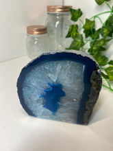 Load image into Gallery viewer, Teal Agate tea light Candle Holder