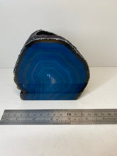 Load image into Gallery viewer, Teal Agate tea light Candle Holder 3