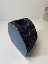 Load image into Gallery viewer, Teal Agate tea light Candle Holder 3
