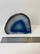 Load image into Gallery viewer, Teal Agate tea light Candle Holder 6
