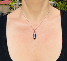 Load image into Gallery viewer, Tiger Eye sterling silver pendant - necklace