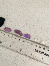 Load image into Gallery viewer, Large Tourmaline, Petalite and Amethyst natural soy Candle - Large size (285g)