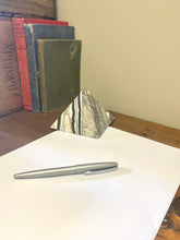 Load image into Gallery viewer, Zebra Calcite pyramid, paper weight or unique display piece - Large