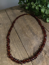 Load image into Gallery viewer, Amber bead necklace