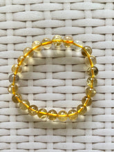 Load image into Gallery viewer, Citrine bead bracelet