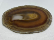 Load image into Gallery viewer, Natural polished Agate Slice drink coaster