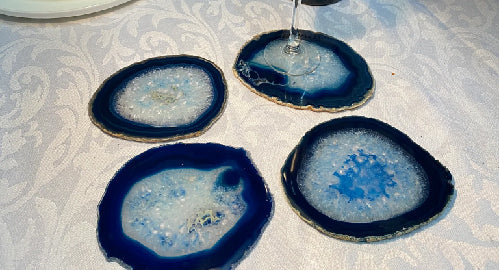 The Stylish Way to Protect Your Surfaces - A Guide to Agate Drink Coasters