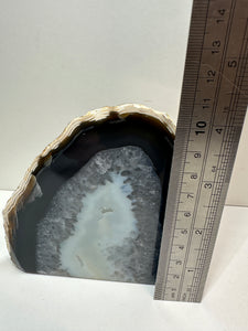 Natural Agate end - natural stone paper weight - home decor or unique office display