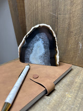 Load image into Gallery viewer, Natural Agate end - natural stone paper weight - home decor or unique office display