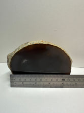 Load image into Gallery viewer, Natural Agate end - natural stone paper weight - home decor or unique office display