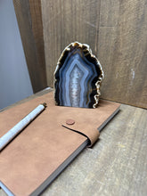 Load image into Gallery viewer, Natural Agate end - natural stone paper weight - home decor or unique office display