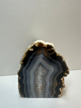 Load image into Gallery viewer, Natural Agate end - natural stone paper weight - home decor or unique office display