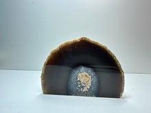 Load image into Gallery viewer, Natural Agate end - natural stone paper weight - home decor or unique office display