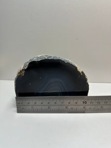 Natural Agate end - natural stone paper weight - home decor or unique office display