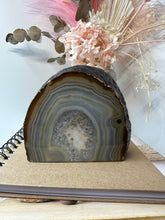 Load image into Gallery viewer, Natural Agate end - natural stone paper weight - home decor or unique office display