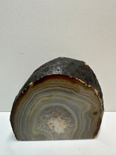 Load image into Gallery viewer, Natural Agate end - natural stone paper weight - home decor or unique office display