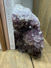 Load image into Gallery viewer, Natural Amethyst Crystal Bookends – Brazilian Amethyst
