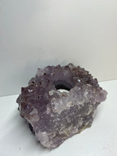 Load image into Gallery viewer, Amethyst Crystal tea light candle holder