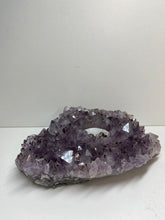 Load image into Gallery viewer, Amethyst Crystal tea light candle holder