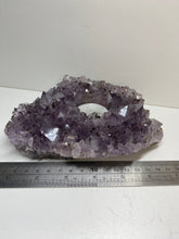 Load image into Gallery viewer, Amethyst Crystal tea light candle holder