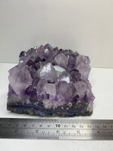 Load image into Gallery viewer, Amethyst Crystal tea light candle holder