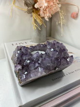 Load image into Gallery viewer, Amethyst Crystal tea light candle holder