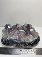 Load image into Gallery viewer, Amethyst Crystal tea light candle holder