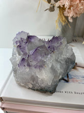 Load image into Gallery viewer, Amethyst Crystal tea light candle holder