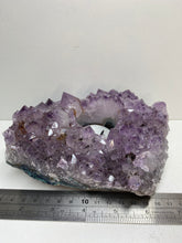 Load image into Gallery viewer, Amethyst Crystal tea light candle holder