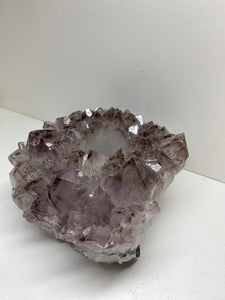 Amethyst Crystal tea light candle holder