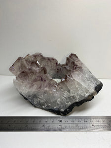 Amethyst Crystal tea light candle holder