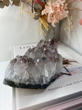 Load image into Gallery viewer, Amethyst Crystal tea light candle holder