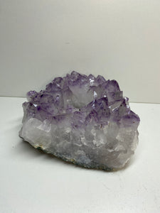 Amethyst Crystal tea light candle holder