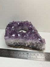 Load image into Gallery viewer, Amethyst Crystal tea light candle holder