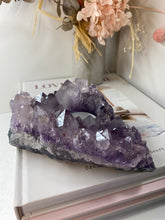 Load image into Gallery viewer, Amethyst Crystal tea light candle holder