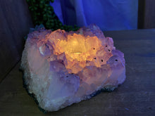 Load image into Gallery viewer, Amethyst Crystal tea light candle holder