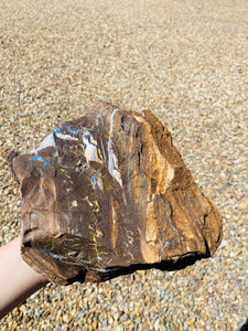 Australian Boulder Opal, natural stone found in Queensland Australia