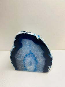 Blue Agate tea light Candle Holder