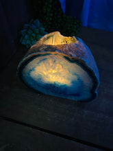 Load image into Gallery viewer, Blue Agate tea light Candle Holder